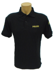 Μπλούζα polo αστυνομίας μαύρη